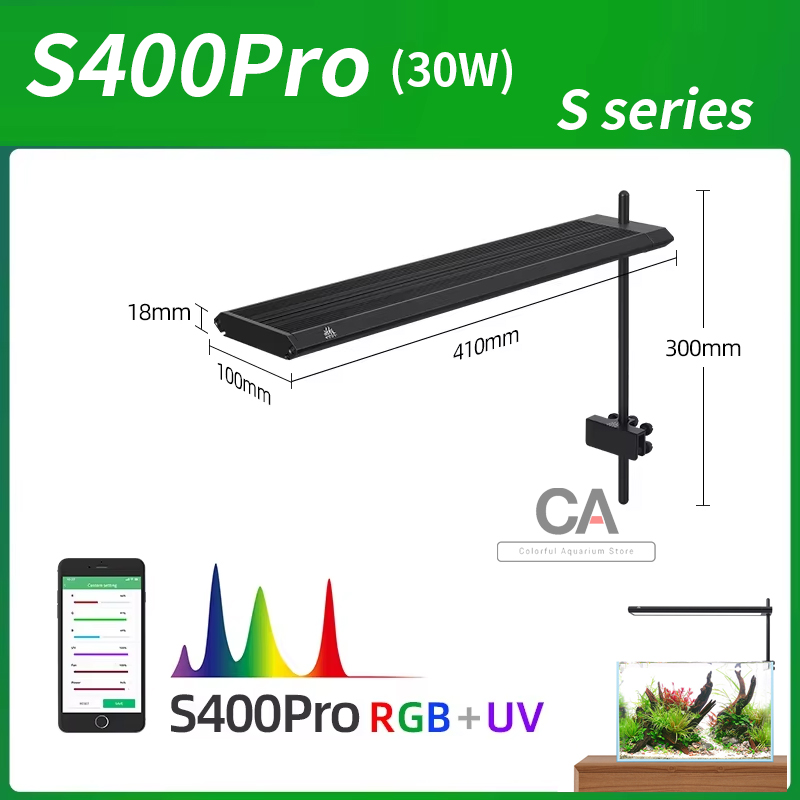Marine Aquarium Uv Light - WEEK AQUA S Series RGB+UV Volspectrum