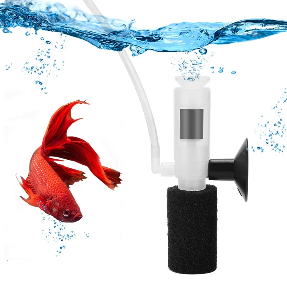 Marine Aquarium Mini - Aquarium klein geluidloos pneumatisch filter mini