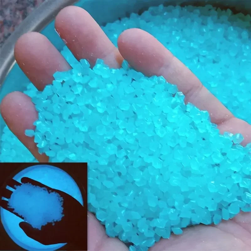 Aquarium Marine Sand - 1000 stks 3-5mm Lichtgevende Zand Glow