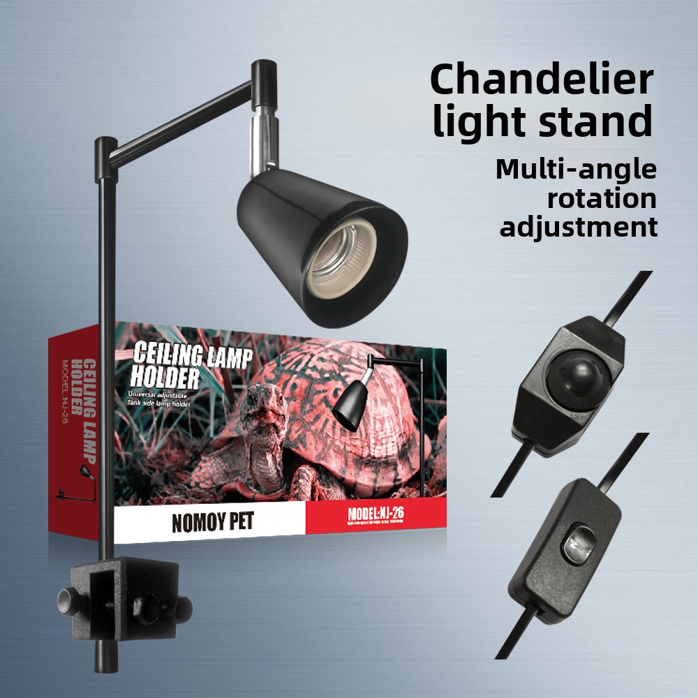 Aquarium Marine Lights - NOMOY Reptielenlampstandaard met verstelbare klem -