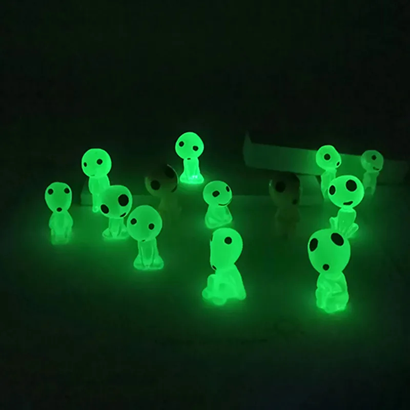 Marine Aquarium Mini - Lichtgevende Elfen Minifiguren Aquariumdecoratie Kodama Glow-in-the-dark