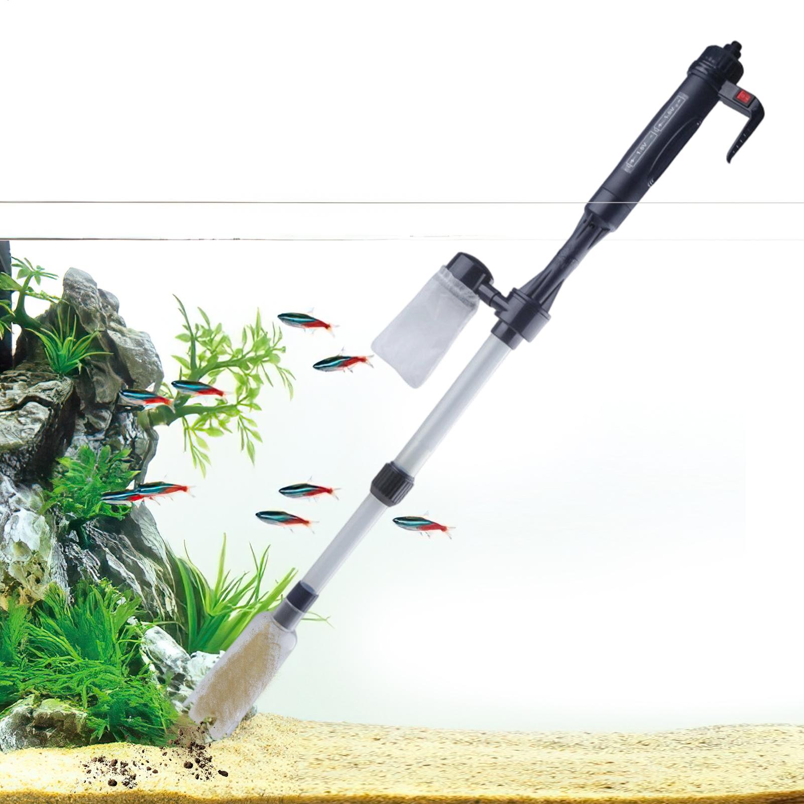 Elektrische aquariumgrindreini - Aquarium Marine Sand recensie en prijs