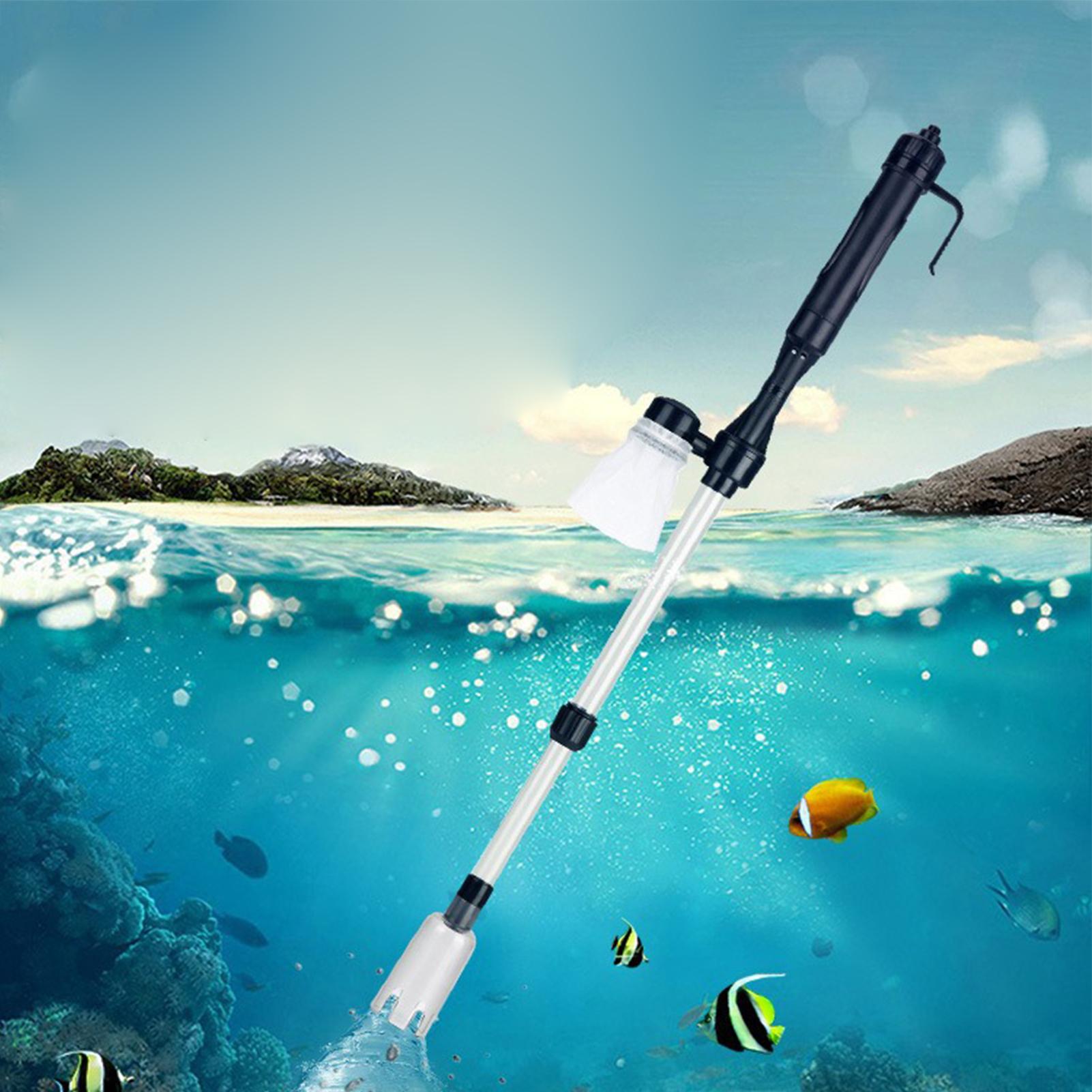 Elektrische aquariumgrindreini - Aquarium Marine Sand recensie en prijs