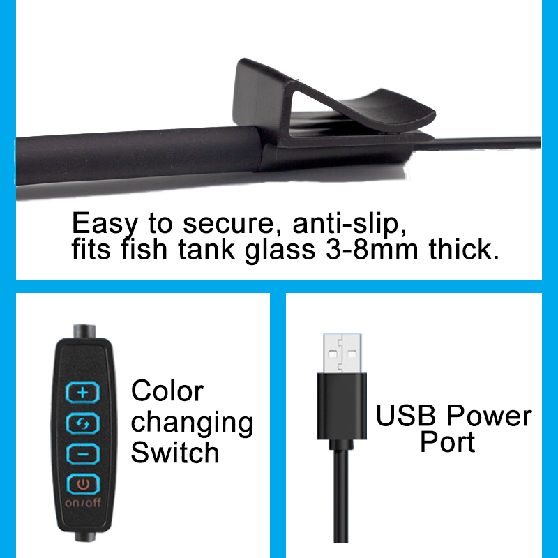 USB Aquarium LED-lamp Aquarium - Aquarium Marine Lights recensie en prijs