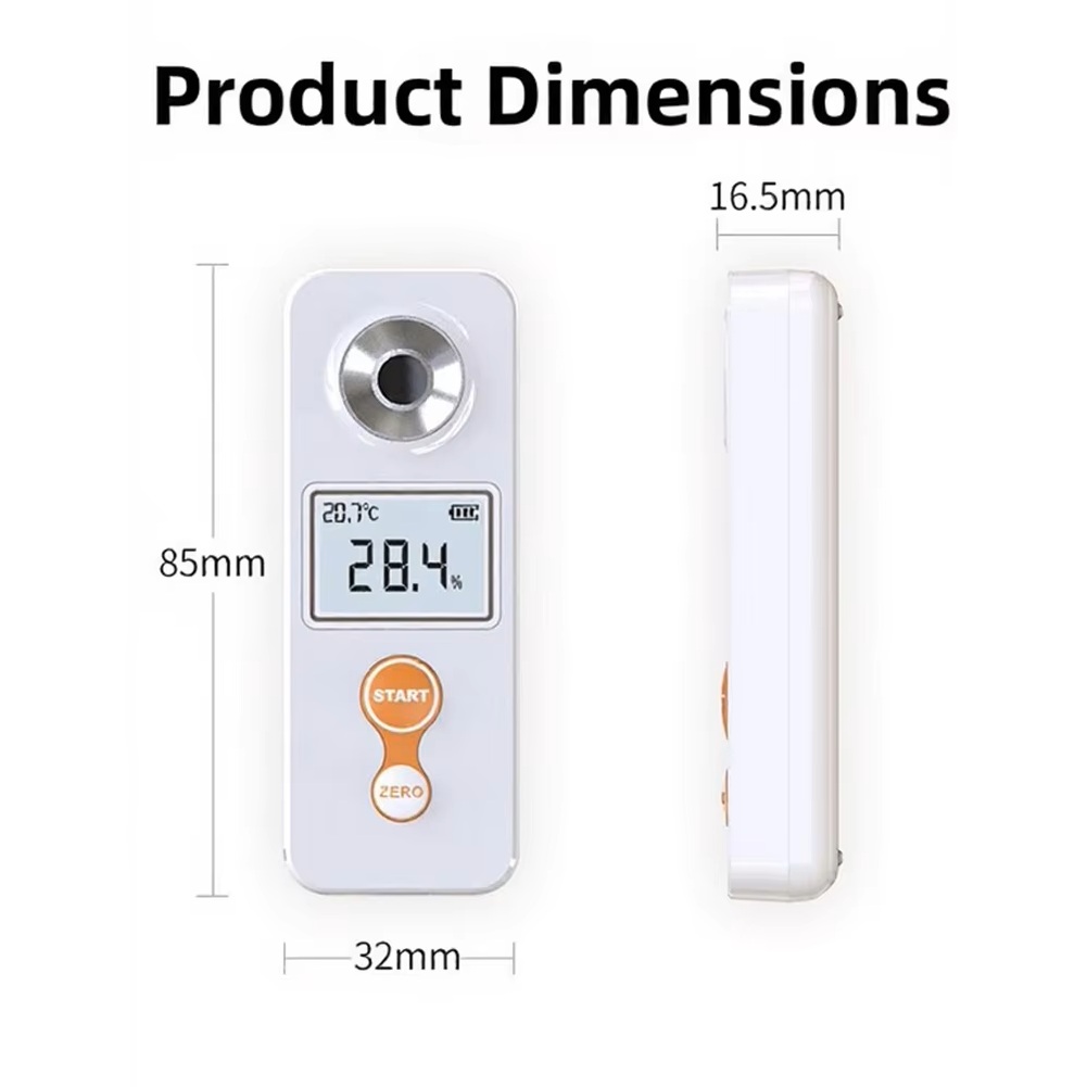 Yieryi Digitale Brix Suikerref - Refractometer Salinity recensie en prijs