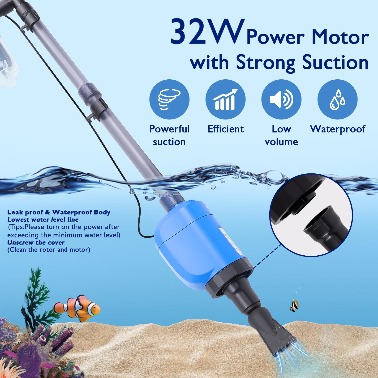 Elektrische aquariumreiniger - - Aquarium Marine Sand recensie en prijs